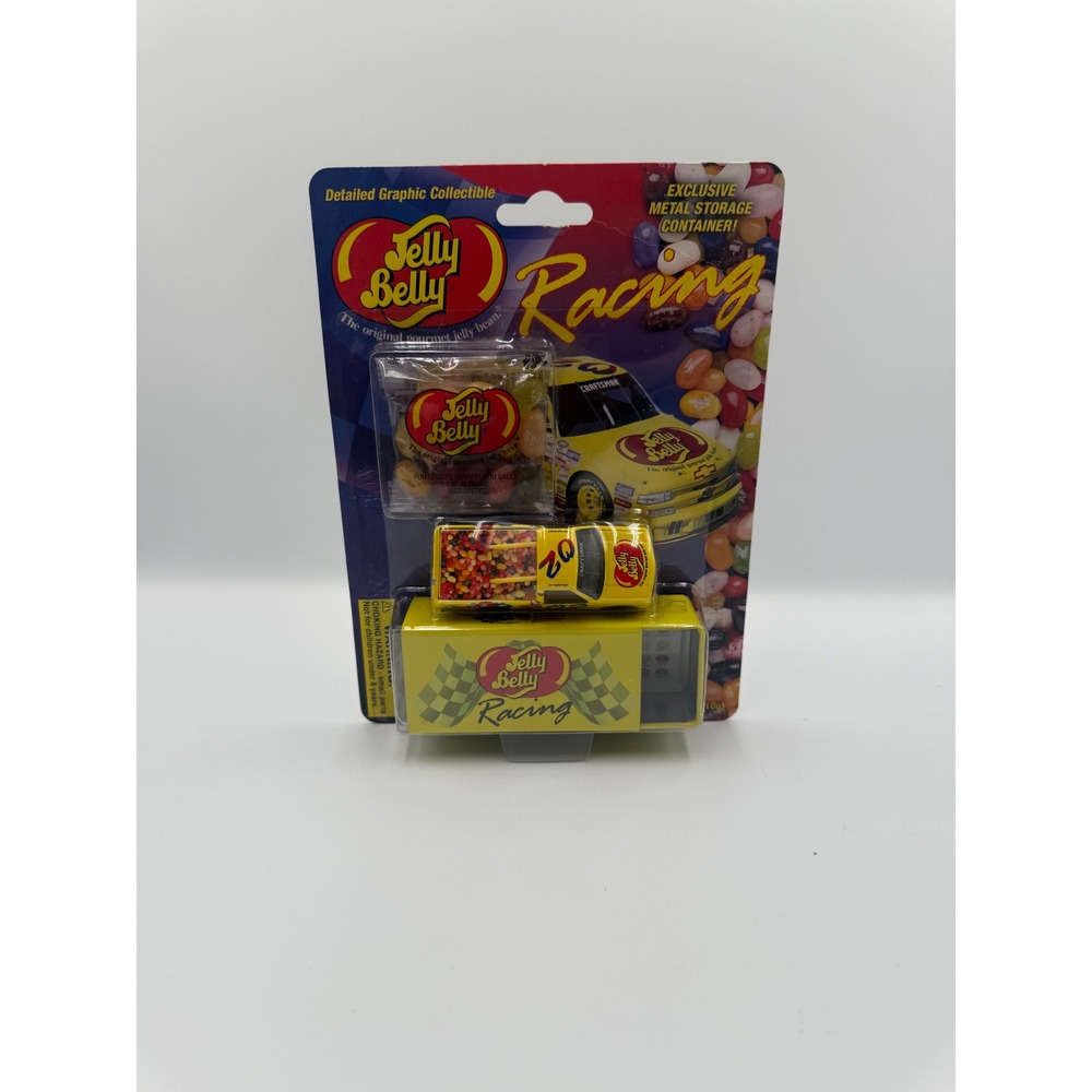 Jelly Belly Racing Jim Inglebright #02 NASCAR Truck Diecast‎ Metal Tin Set 2000